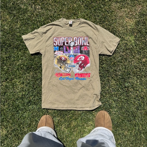 Super Bowl LVIII Graphic Tee NWOT - Picture 1 of 3